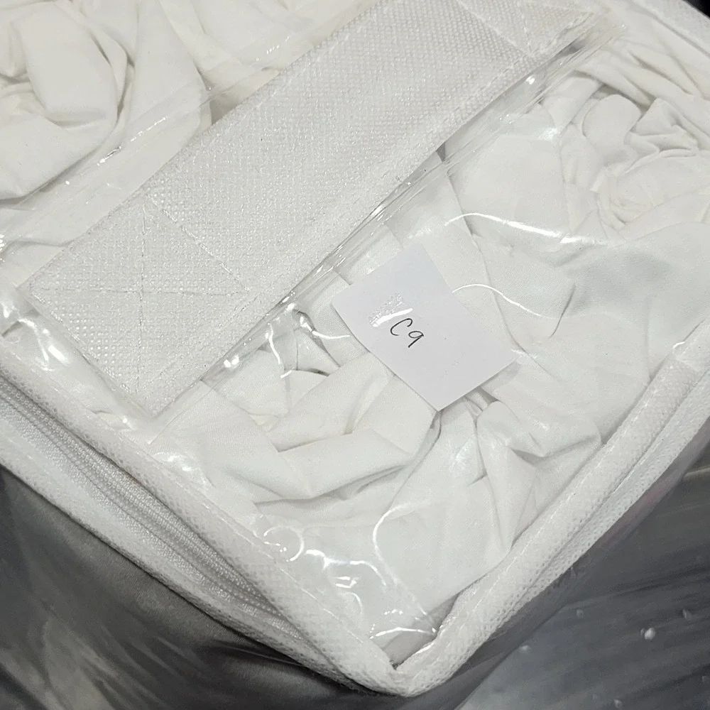 Room Essentials King‎ 4pk Fitted Sheets White 100% Recycled Polyester